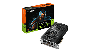 TARJETA DE VIDEO GIGABYTE GEFORCE RTX 5060 TI WINDFORCE 16GB