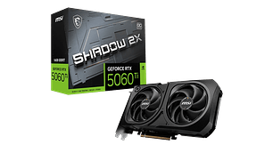 MSI RTX 5060 TI 16G SHADOW 2X OC PLUS