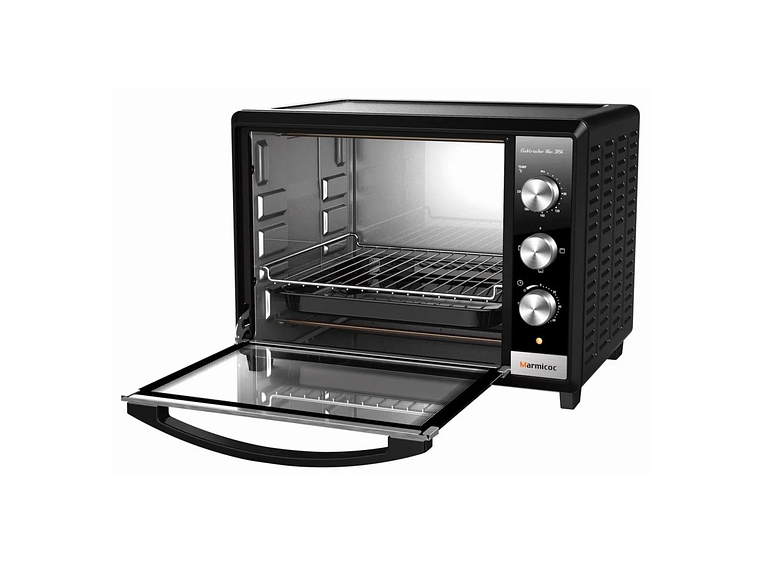HORNO ELECTRICO 30 LITROS 1600W NEGRO MA-3856 MARMICOC 2