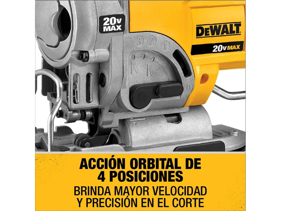 SIERRA CALADORA DEWALT DCS331B 20V - 4