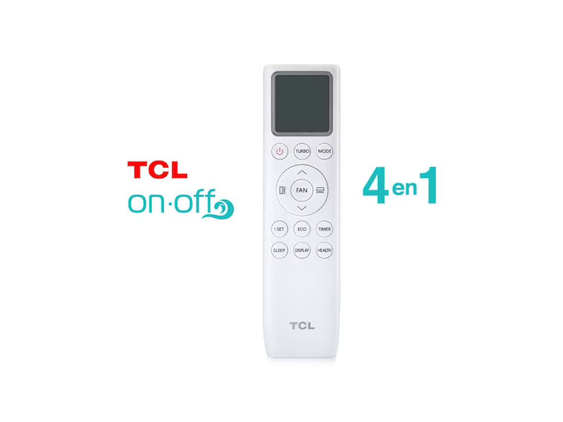 AIRE ACONDICIONADO FRIO-CALOR SPLIT TCL 9000 BTU 4EN1 4
