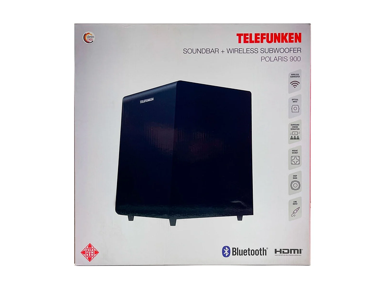 SISTEMA DE SONIDO SOUNDBAR+SUB TELEFUNKEN POLARIS 900 1