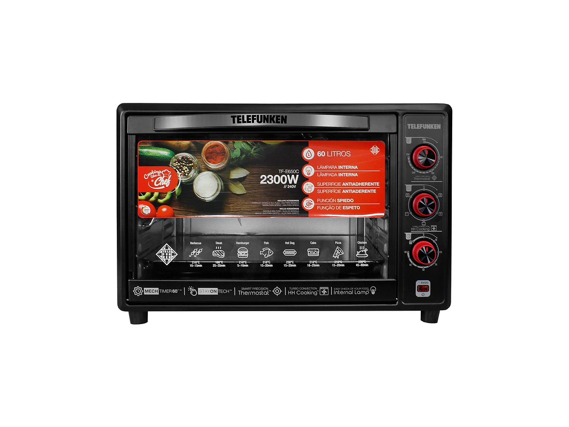 HORNO ELÉCTRICO TELEFUNKEN TF E650C 2