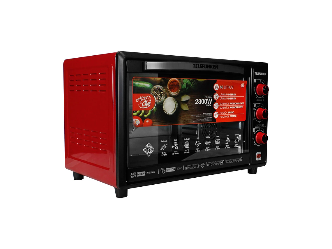 HORNO ELÉCTRICO TELEFUNKEN TF E650C 4