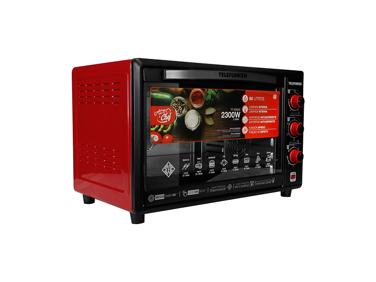 HORNO ELÉCTRICO TELEFUNKEN TF E650C 4