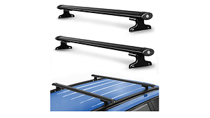 BARRAS PORTAEQUIPAJES OEM JEEP COMPASS NEGRAS 2016 UP