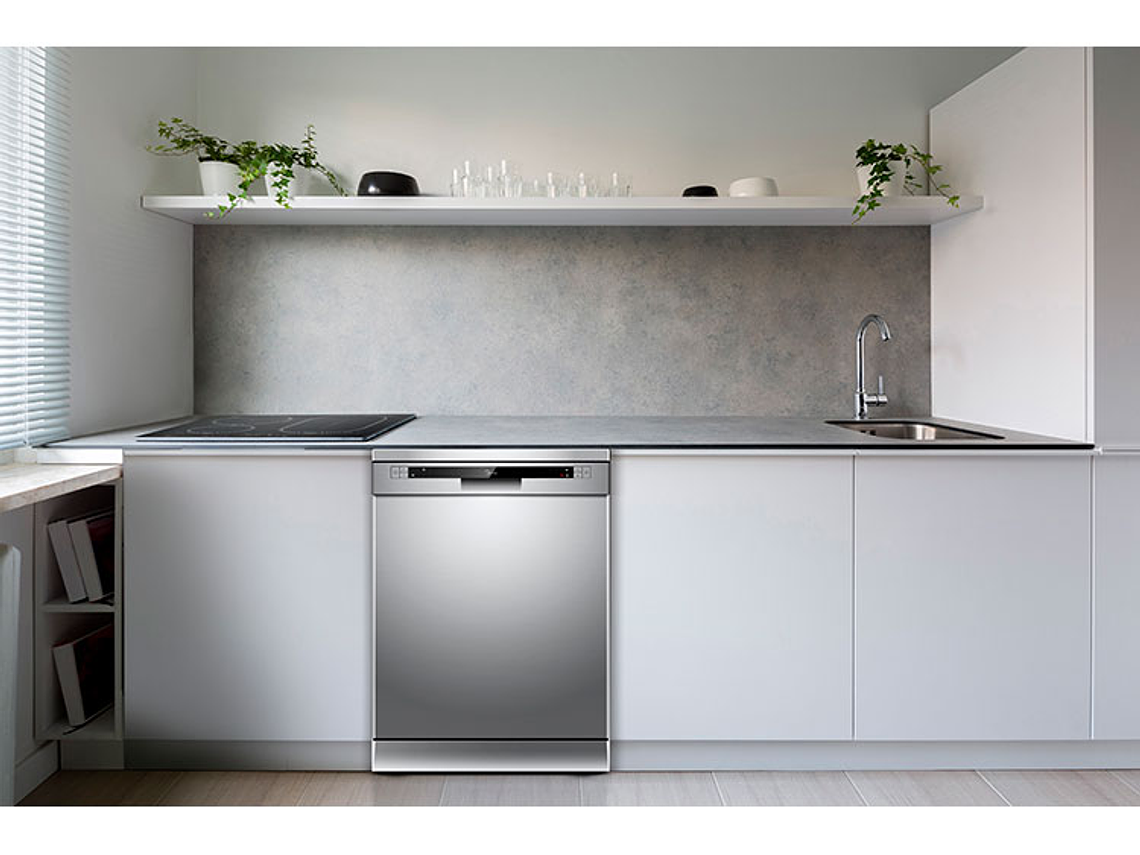 LAVAVAJILLAS MIDEA 12 CUBIERTOS MLV-12SI5203 INOX 8