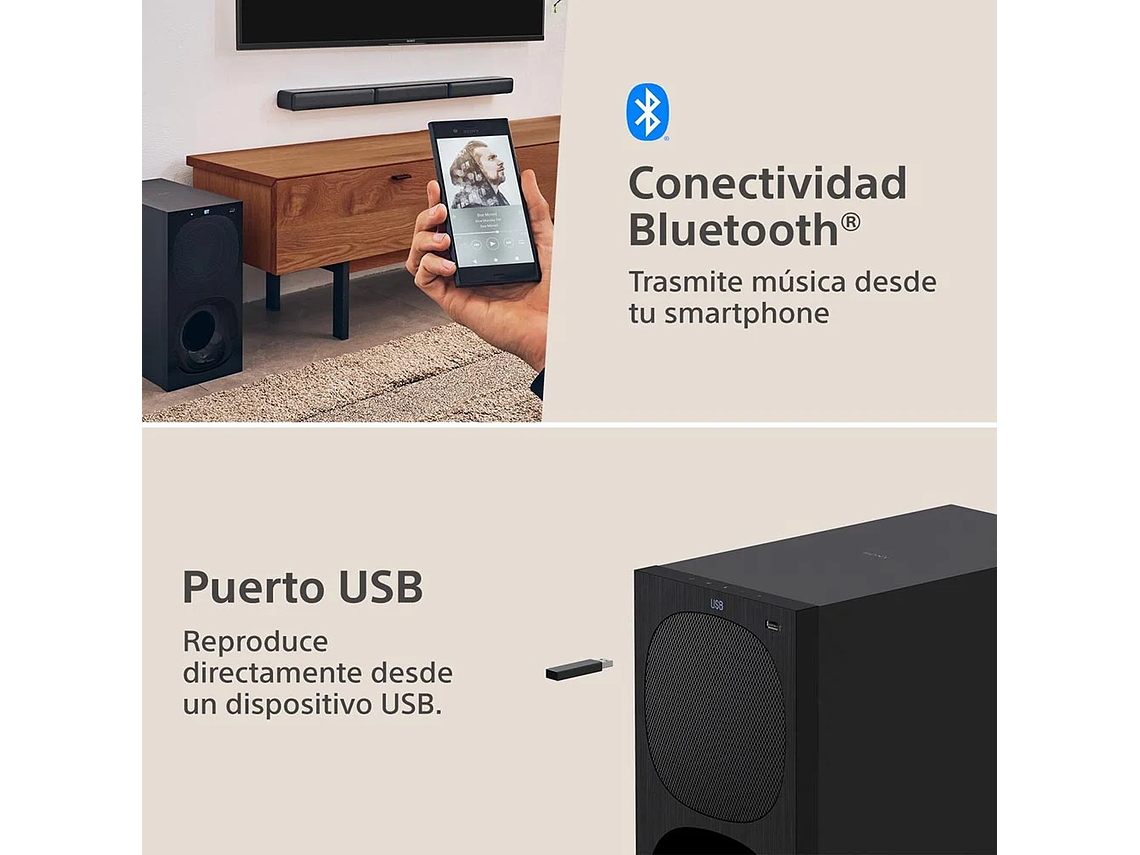  SOUNDBAR DE 5.1 CANALES HT-S40R 4