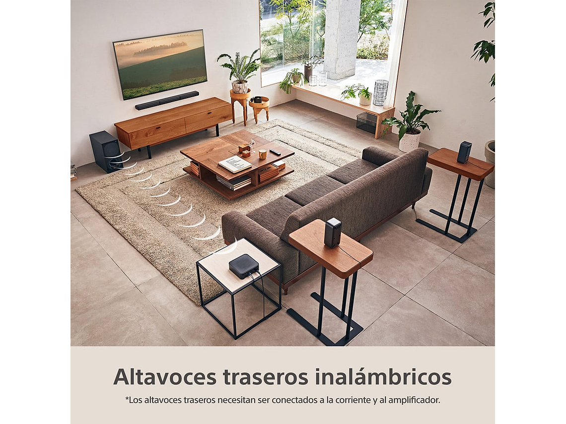  SOUNDBAR DE 5.1 CANALES HT-S40R 6