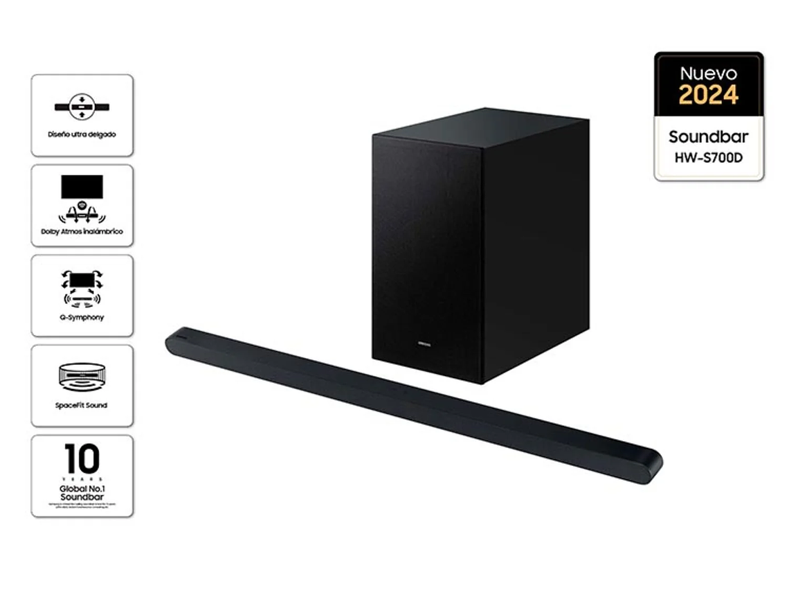 SOUNDBAR SAMSUNG HW-Q700D 3.1.2 CH 2
