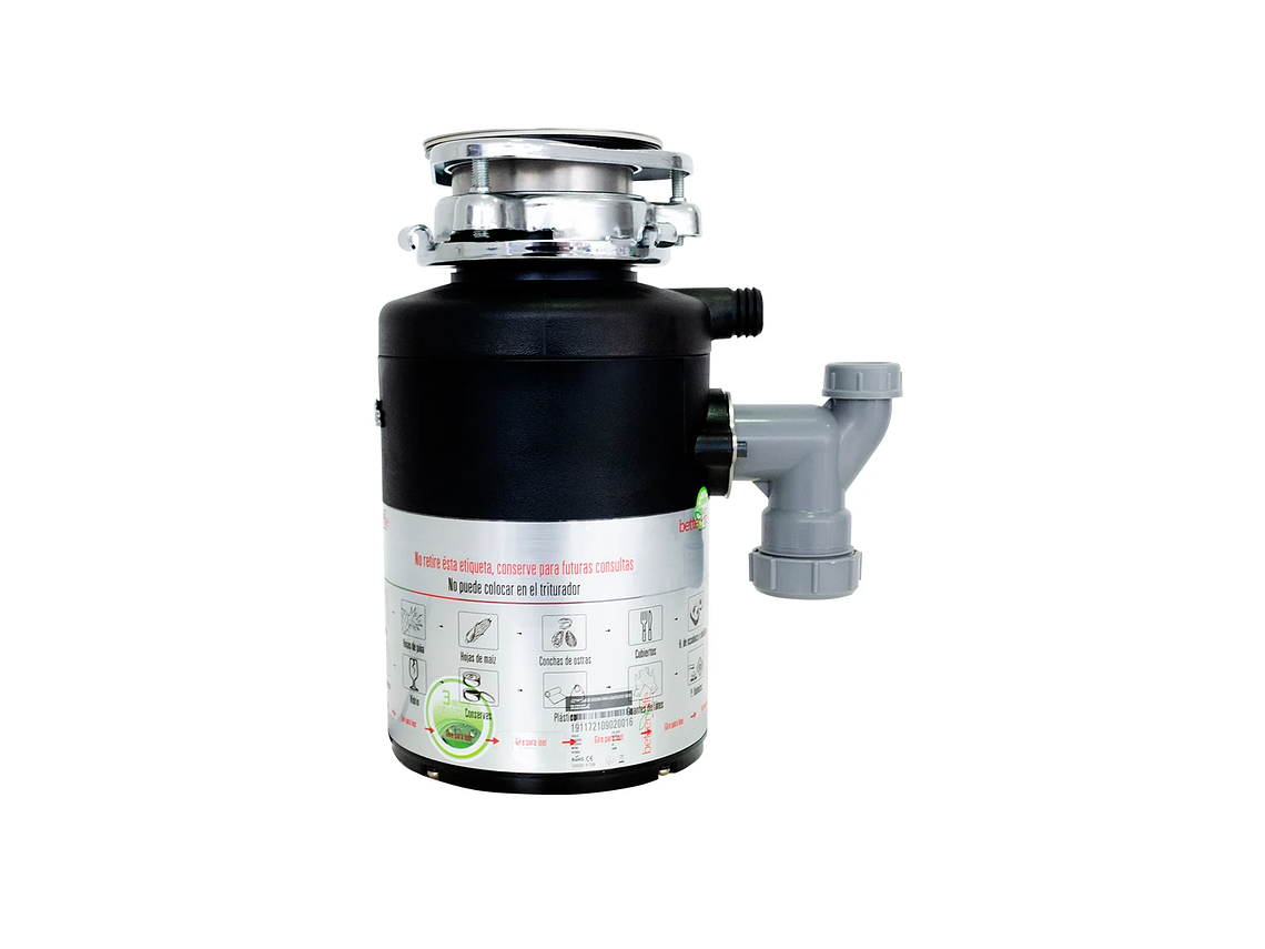 TRITURADOR DE BASURA PARA LAVAPLATOS 560 W 4