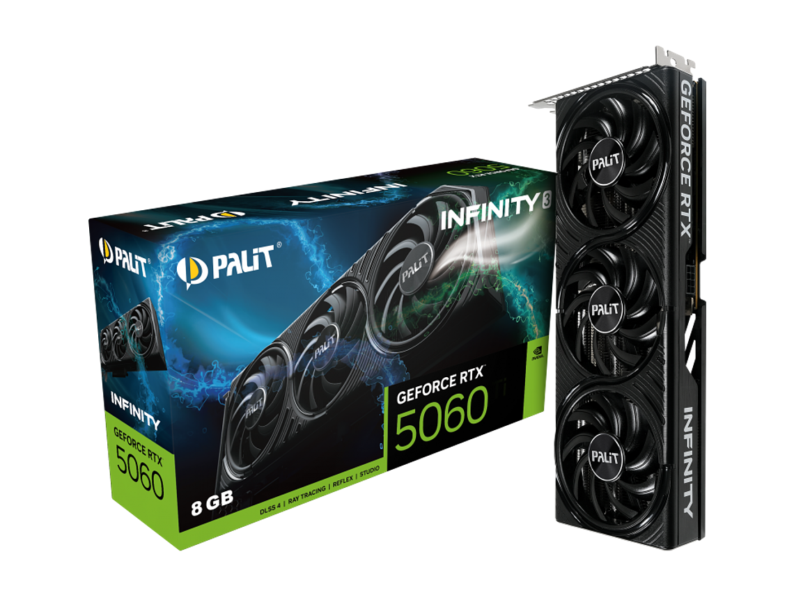 PALIT RTX 5060 INFINITY 3 8GB GDDR7 1