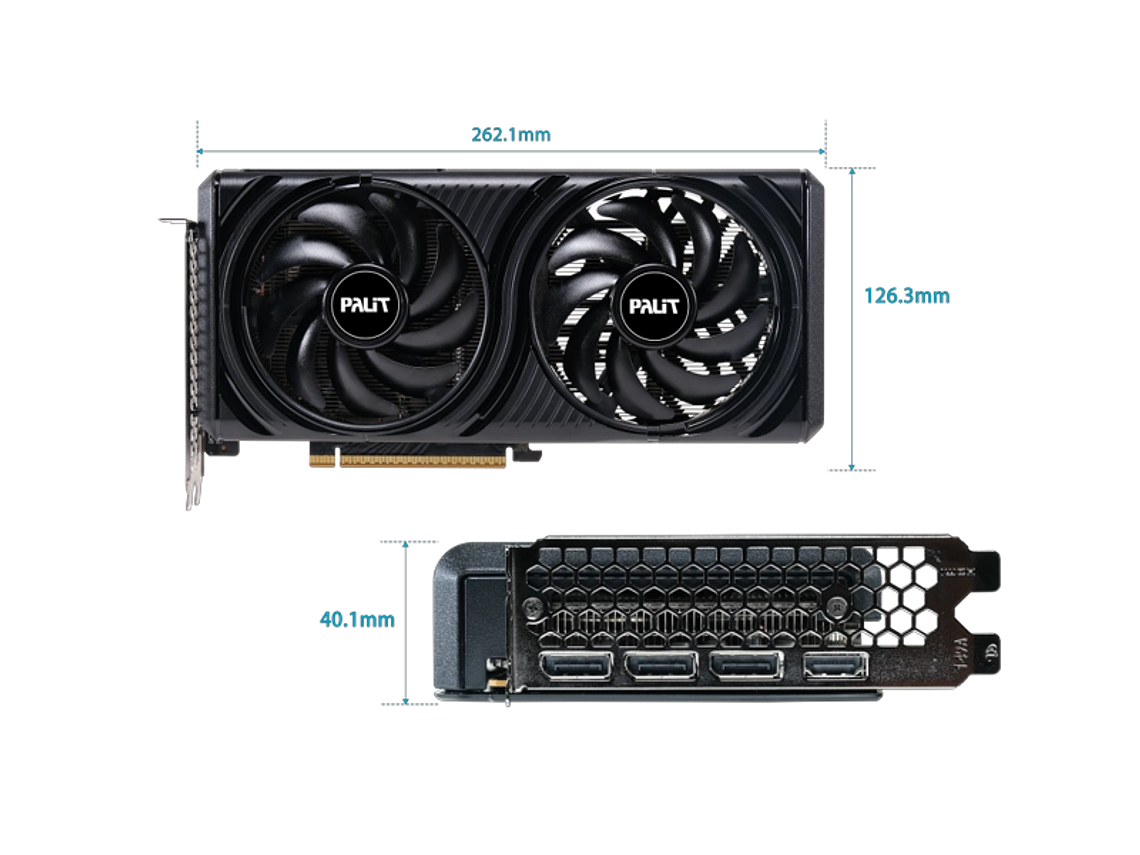 PALIT RTX 5060 INFINITY 2 OC 8GB GDDR7 128BIT 3-DP HDMI 3