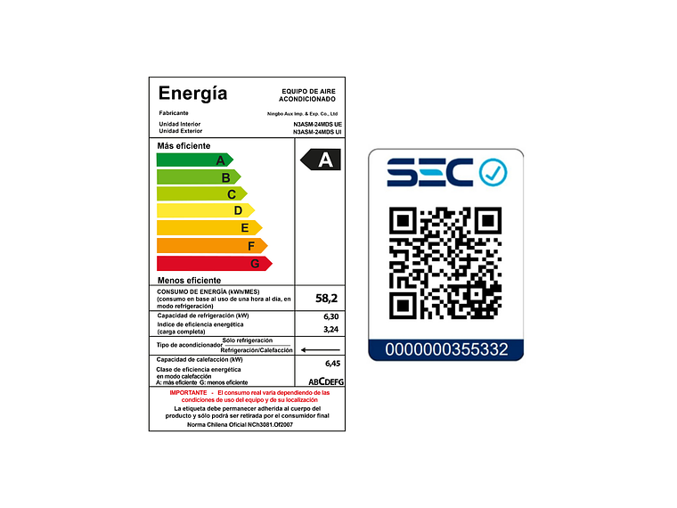 INCLUYE INSTALACIÓN EN RM SPLIT ON/OFF 24000BTU WIFI APP 3