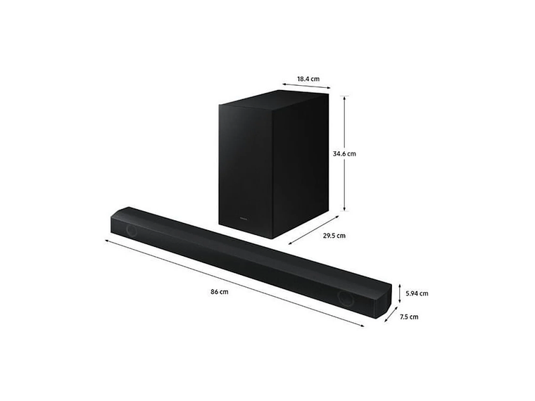 SOUNDBAR SAMSUNG SERIE B HW-B550 4