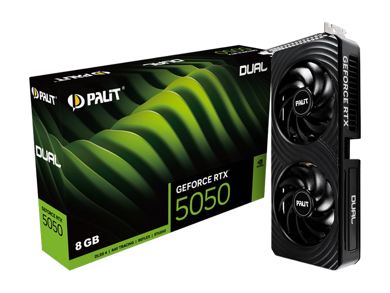 PALIT RTX 5050 DUAL 8GB GDDR6 1