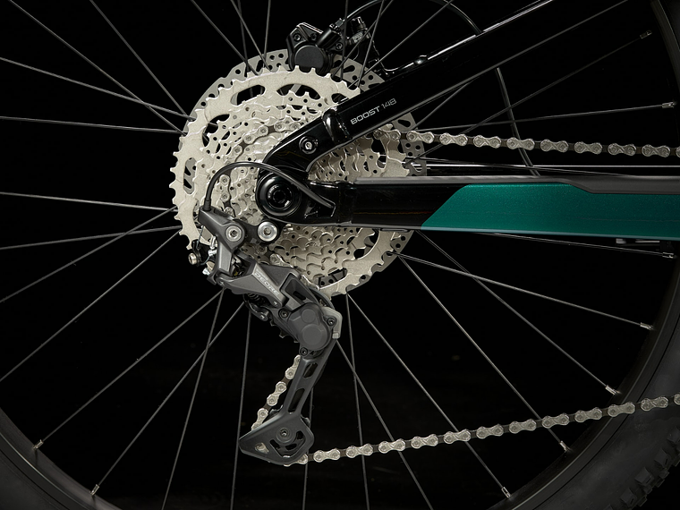 Bicicleta Eléctrica MTB Trek Powerfly 4 FS 625w Gen 2 Verde 6