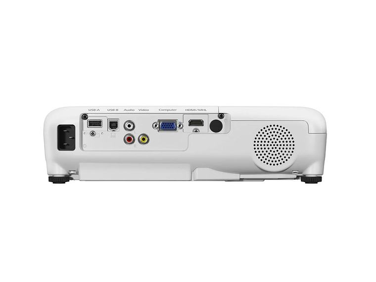 PROYECTOR EPSON POWERLITE W52+ 4000 LÚMENES WXGA BLANCO 6
