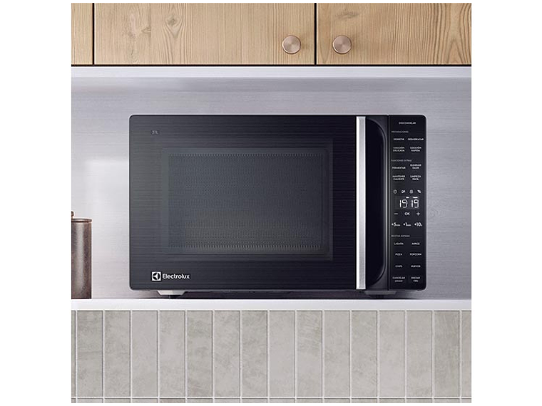 MICROONDAS DIGITAL ELECTROLUX 31 L ME31N NEGRO 8