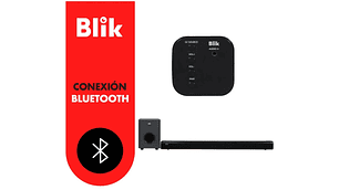 BARRA DE SONIDO BLUETOOTH BLIK SURREAL 2.1