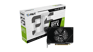 TARJETA GRÁFICA NVIDIA STORMX PALIT RTX3050 6GB GDDR6