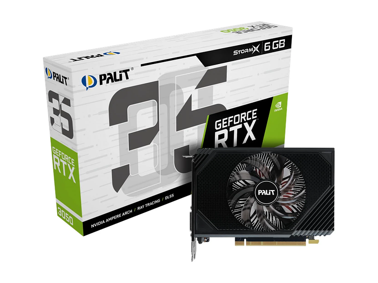 TARJETA GRÁFICA NVIDIA STORMX PALIT RTX3050 6GB GDDR6 1
