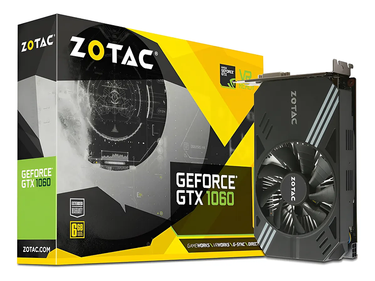 TARJETA DE VIDEO ZOTAC GEFORCE GTX 1060 6GB AMP EDITION NUEVO 5