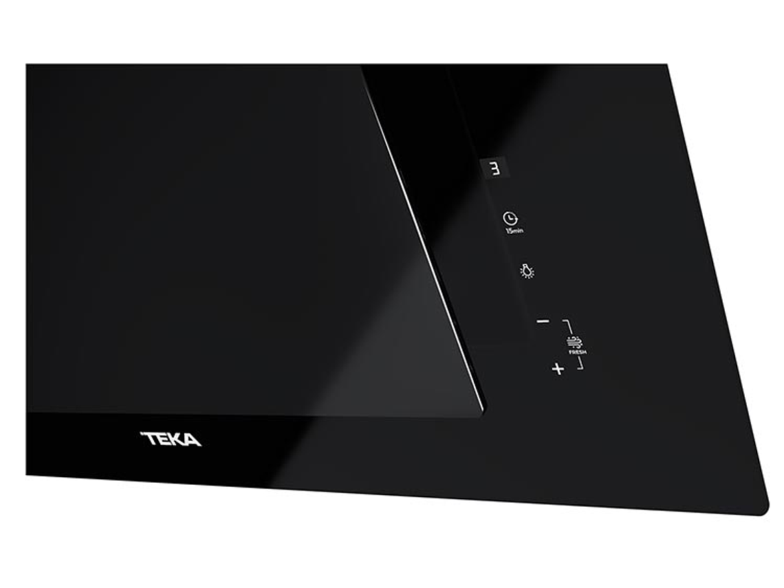 CAMPANA DECORATIVA VERTICAL TEKA DVT PRO 78660 TBS BK NEGRO 6