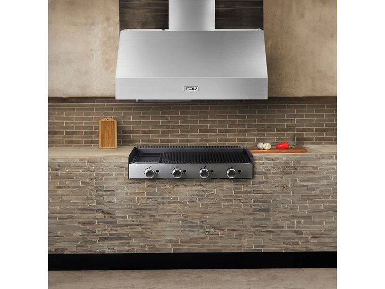 CAMPANA DE PARED QUINCHO BBQ 105CM FDV 6