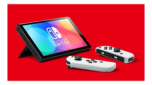 CONSOLA NINTENDO SWITCH OLED BLANCA CON MARIO KART 8 DELUXE