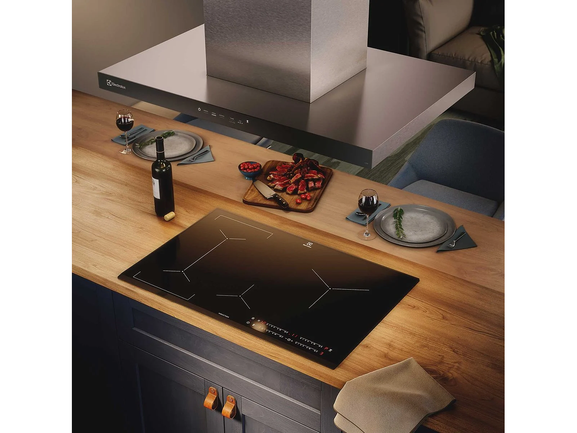 CAMPANA COCINA DECORATIVA ELECTROLUX ISLA 90CM TIMER CE9IF 5