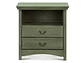 VELADOR CIC INDO MADERA 2 CAJONES OLIVA - Miniatura 1