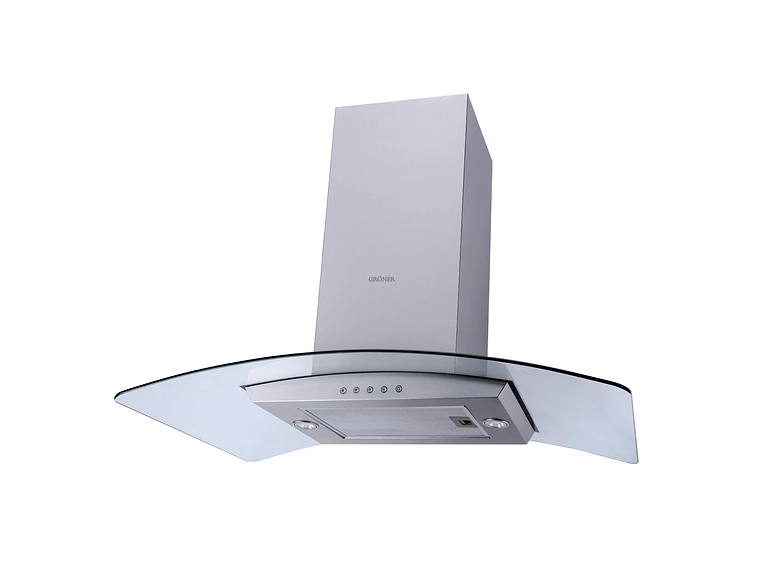 CAMPANA ISLA GRÖNER INOX 90 CM 2