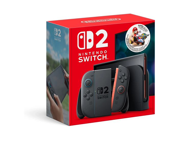 CONSOLA NINTENDO SWITCH 2 + JUEGO MARIO KART WORLD 1