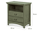 VELADOR CIC INDO MADERA 2 CAJONES OLIVA - Miniatura 3