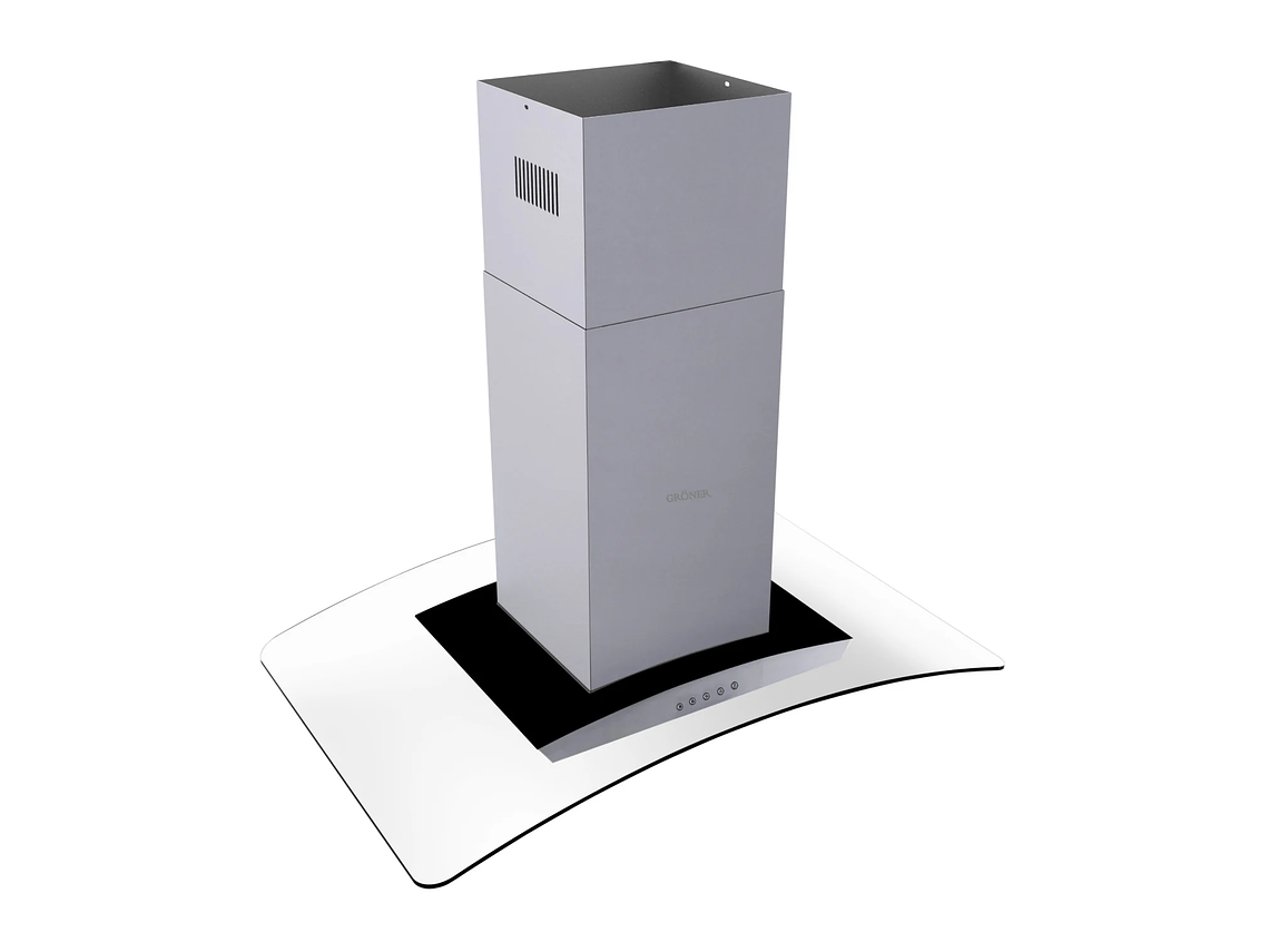 CAMPANA ISLA GRÖNER INOX 90 CM 5