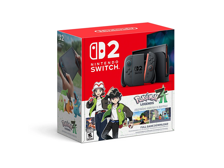 CONSOLA NINTENDO SWITCH 2 + JUEGO POKEMON LEGENDS Z-A 1