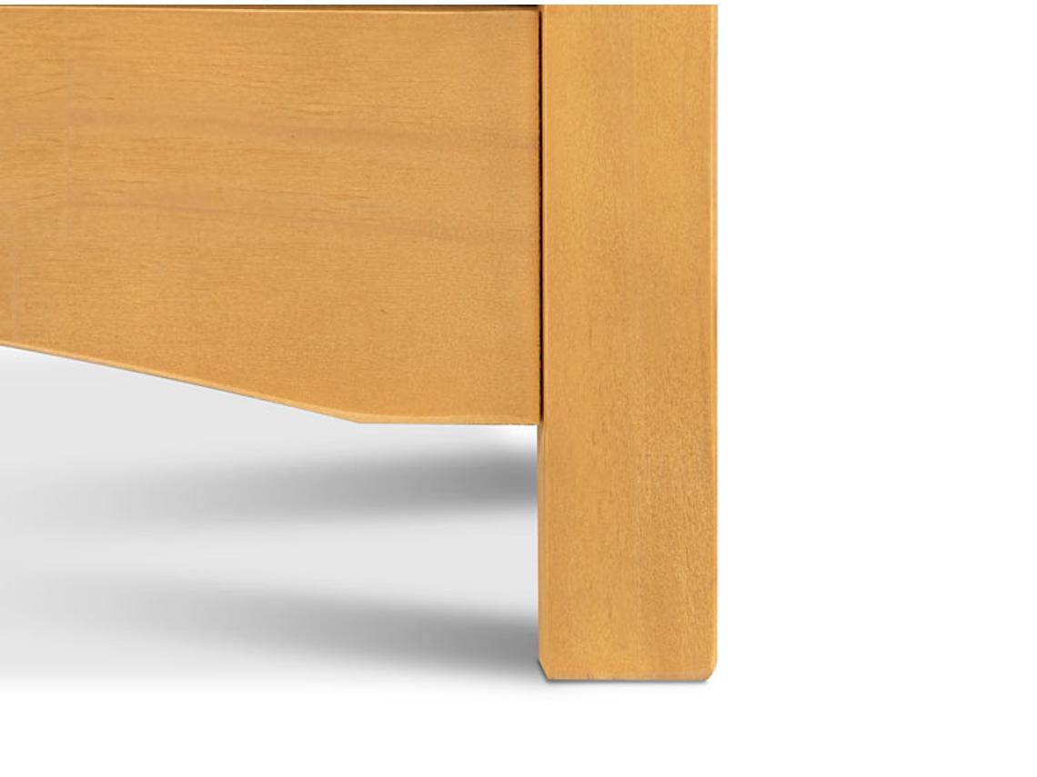 VELADOR CIC INDO MADERA 2 CAJONES MOSTAZA 4