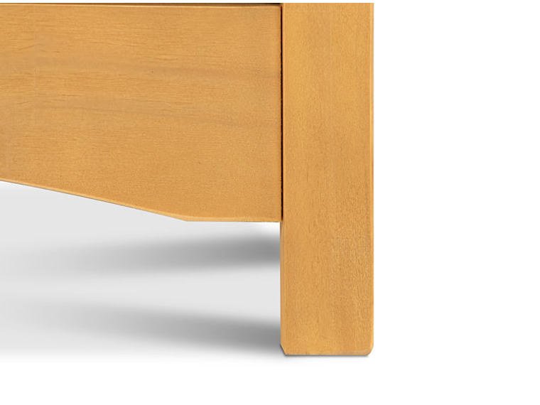 VELADOR CIC INDO MADERA 2 CAJONES MOSTAZA 4