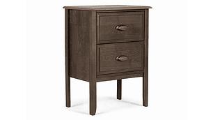 VELADOR ROSEN ANNA 2 CAJONES CAFÉ