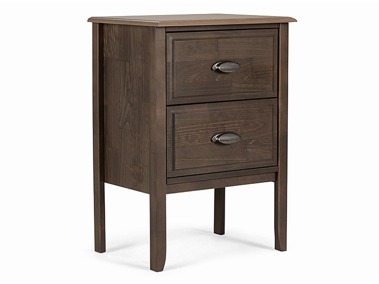 VELADOR ROSEN ANNA 2 CAJONES CAFÉ 2