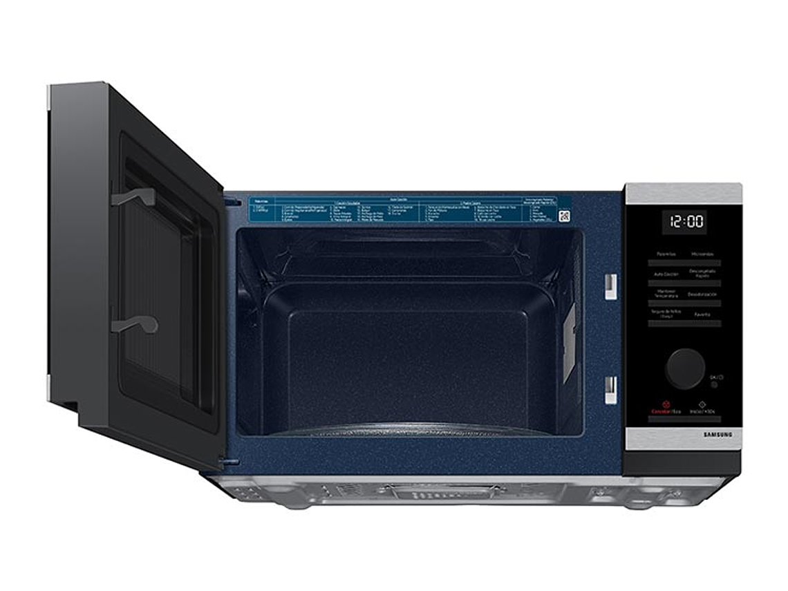 MICROONDAS SAMSUNG 23 L MS23DG4504ATZS QUICK DEFROST PLATO GIRATORIO 6