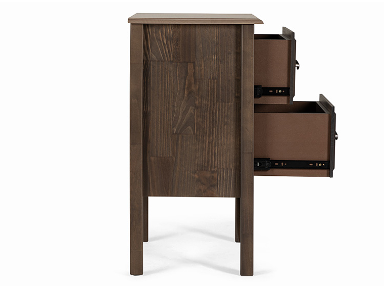 VELADOR ROSEN ANNA 2 CAJONES CAFÉ 6