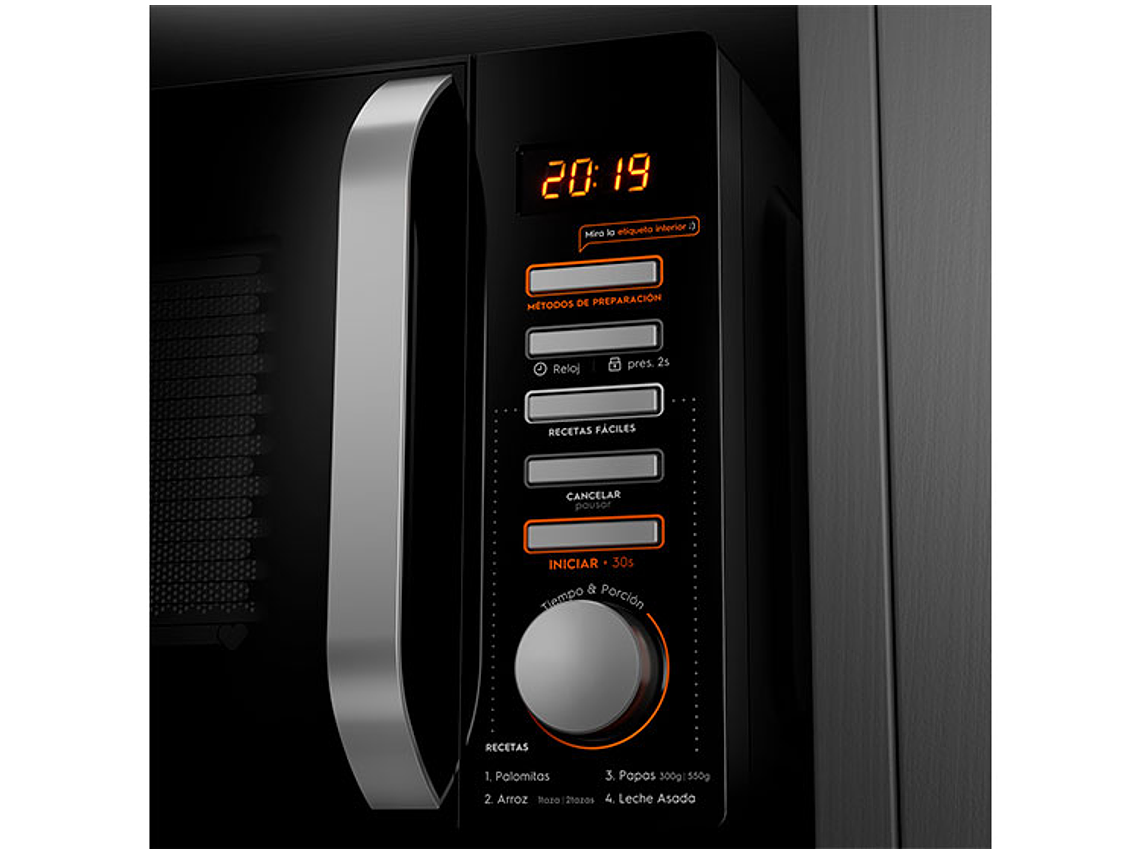 MICROONDAS DIGITAL MM20FBH 20LTS MADEMSA 5