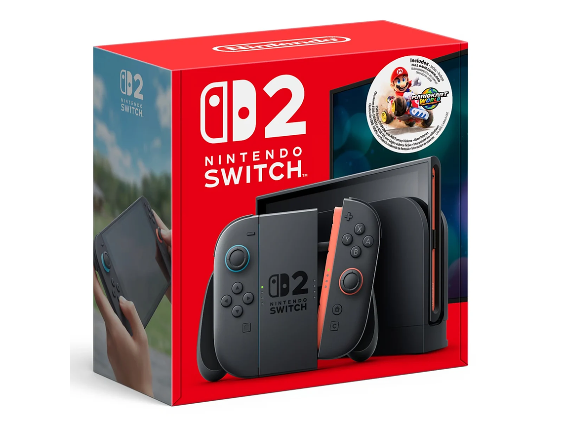 NINTENDO SWITCH 2 + MARIO KART WORLD 1