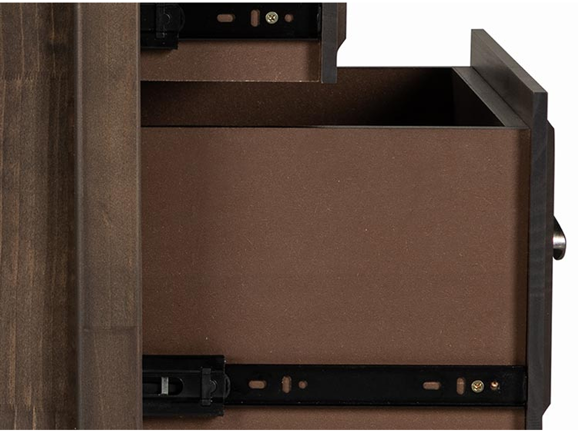 VELADOR ROSEN ANNA 2 CAJONES CAFÉ 9