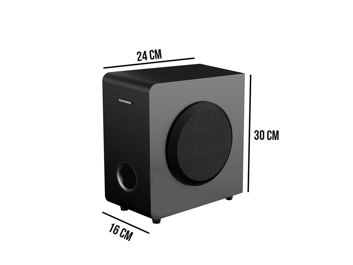 SISTEMA DE SONIDO SOUNDBAR+SUB TELEFUNKEN POLARIS 700 7