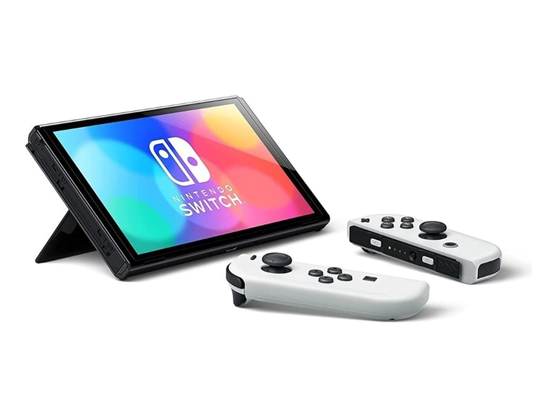 CONSOLA NINTENDO SWITCH OLED BLANCA CON PANTALLA TACTIL 1