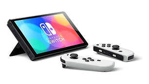 CONSOLA NINTENDO SWITCH OLED BLANCA CON PANTALLA TACTIL