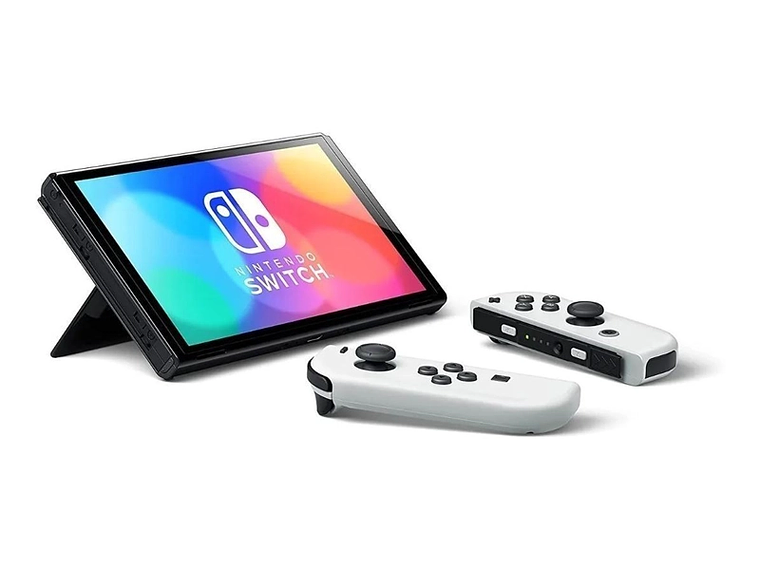 NINTENDO SWITCH OLED 64GB BLANCA HIBRIDA INALAMBRICA 1